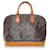 Louis Vuitton Brown Monogram Alma PM Leather Cloth  ref.607153