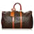 Louis Vuitton Monograma Marrom Keepall 45 Couro Lona  ref.607366