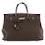 Hermès Hermes Brown Togo Leather Birkin 40 Palladium Hardware Handle Bag  ref.607422