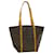 Louis Vuitton Sac Shopping Brown Cloth  ref.607719
