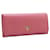 Prada Candy Pink Saffiano Long Wallet Leather  ref.607838