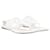 Hermès Sandali piatti slingback Kola in pelle bianca Bianco  ref.607869