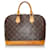 Louis Vuitton Brown Monogram Alma PM Leather Cloth  ref.607912