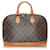 Louis Vuitton Brown Monogram Alma PM Leather Cloth  ref.608016