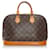 Louis Vuitton Brown Monogram Alma PM Leather Cloth  ref.608037