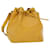 Noe Louis Vuitton Petit Noé Yellow Leather  ref.608147