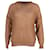 Autre Marque Dion Lee Knit Sweater in Brown Mohair Wool  ref.608314