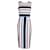Dolce & Gabbana Striped Sheath Dress in Multicolor Silk Multiple colors  ref.608368