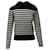 Jersey de rayas Sandro Paris de lana en blanco y negro Multicolor  ref.608517