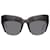 Emilio Pucci Menta Donne Occhiali da sole neri EP0138 5201alla 52-22-140 MM Nero Acetato  ref.608652