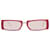 Emilio Pucci Menta Donne Occhiali da sole rossi EP0126 5366Y 53-17-137 MM Rosa Acetato  ref.608690