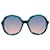 Emilio Pucci Menta donne blu occhiali da sole EP0086 5592U 55-18-147 MM Metallo  ref.608700