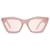 Emilio Pucci Menta donne rosa occhiali da sole EP0094 5472Y 54-19-148 MM Acetato  ref.608702