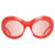 Emilio Pucci Menta Donne Occhiali da sole rossi EP0096 5566S 55-25-165 MM Rosso Acetato  ref.608705