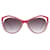 Emilio Pucci Menta Donne Occhiali da sole rossi EP0130 5668F 56-17-142 MM Rosso Metallo  ref.608722