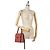 Bolsa de couro Valentino Pink Rockstud Rosa - vista 11