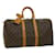 Louis Vuitton Keepall 45 Brown Cloth  ref.609393