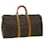 Louis Vuitton Keepall 45 Brown Cloth  ref.609504