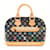 Louis Vuitton Alma Black Multicolor Monogram Limited Edition Cloth  ref.609572