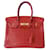 Hermès HERMES BIRKIN BAG 30 ALLIGATOR Red Orange Coral Exotic leather  ref.609638