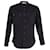 Camisa Yves Saint Laurent con bolsillos en algodón negro  ref.609827