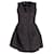 McQ Alexander McQueen Paisley Mini Dress in Black Cotton  ref.609829