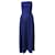 Eres Ankara Maxi Dress in Blue Acrylic  ref.609918