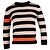 Bella Freud Menace Stripe Pullover aus mehrfarbigem Kaschmir Mehrfarben