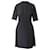 Céline Celine Phoebe Philo Militärkleid aus schwarzem Triacetat Synthetisch  ref.609924