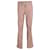 Yves Saint Laurent Rive Gauche Trousers in Light Brown Cotton   ref.609925
