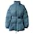 Isabel Marant Dilys Belted Puffer Jacket in Blue Polyamide Nylon  ref.609952