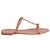 Sandali Stuart Weitzman Jelly con Perla in Gomma Rosa Pesca