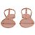 Sandali Stuart Weitzman Jelly con Perla in Gomma Rosa Pesca - vista 2