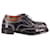 Church's Burwood Met. Polierter, mit Nieten besetzter Brogue aus schwarzem Kalbsleder  ref.610004