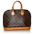 Louis Vuitton Brown Monogram Alma PM Leather Cloth  ref.610065