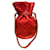 Chanel Colecionador 1992 Vermelho Pele de cordeiro  ref.610380