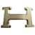 Hermès hebilla de cinturón hermes guilloché de acero dorado Gold hardware  ref.610385