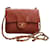 Timeless Chanel Mini Square Vintage Caramel Leather  ref.610839