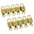 Louis Vuitton padlock 10set Padlock Gold Tone LV Auth jk2314 Metal  ref.610915