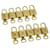 Louis Vuitton padlock 10set Padlock Gold Tone LV Auth jk2312 Metal  ref.610921