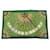 Hermès HERMES BEACH TOWEL DIAL SOLAIRE GREEN COTTON BATH TOWEL BEACH TOWEL  ref.611118