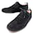 JM WESTON SHOES 571 Sneakers 7D 41 BLACK SUEDE SNEAKER SUEDE SHOES  ref.611208