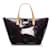 Louis Vuitton Black Vernis Bellevue PM Leather  ref.611276