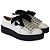 Scarpe Creeper con borchie Marc By Marc Jacobs in pelle color avorio Bianco Crudo - vista 3