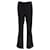 Gucci Tom Ford pour Gucci Pantalon en velours côtelé en rayonne noire Fibre de cellulose  ref.611567