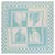 Lanvin Checkered Wool Scarf Blue  ref.611796