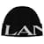 Lanvin gorro de lã com logo dobrado Multicor  ref.611804