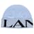Gorro de lana con logo doblado de Lanvin Multicolor  ref.611805