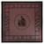 Sciarpa in lana con logo Lanvin Rosso  ref.611877