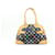 Louis Vuitton Bolsa de ombro Claudia Bowler preta multicolorida Murakami Couro  ref.611903